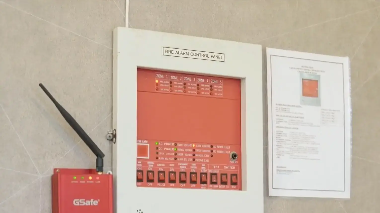 Ứng phó hỏa hoạn kịp thời nhờ thiết bị truyền tin báo cháy